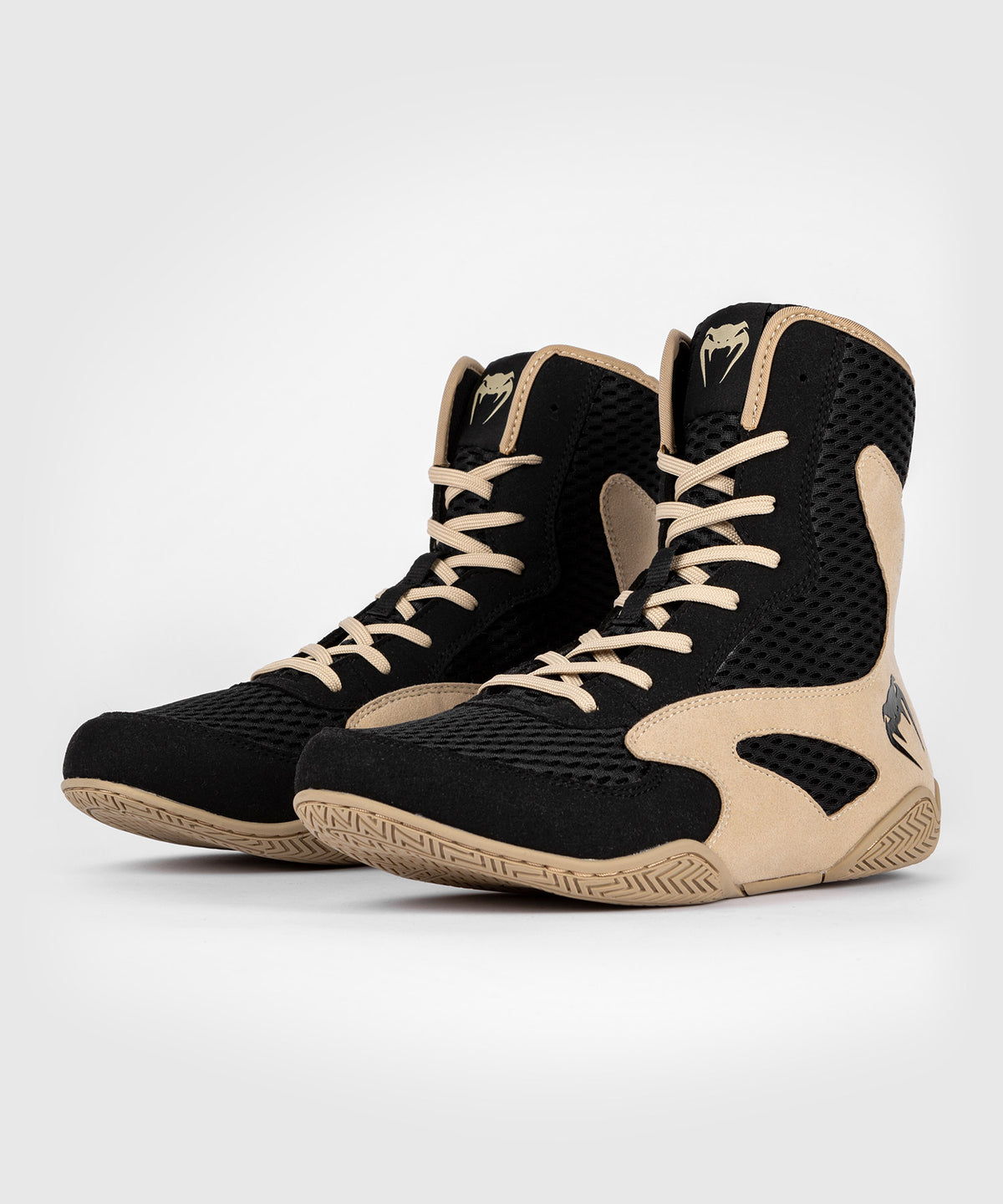 Venum Contender Boxing Schuhe - Schwarz/Sand
