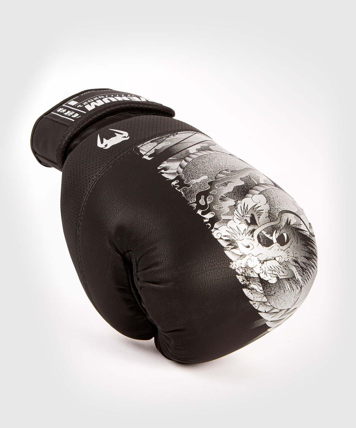 Venum YKZ21 Boxhandschuhe - Schwarz/Silber