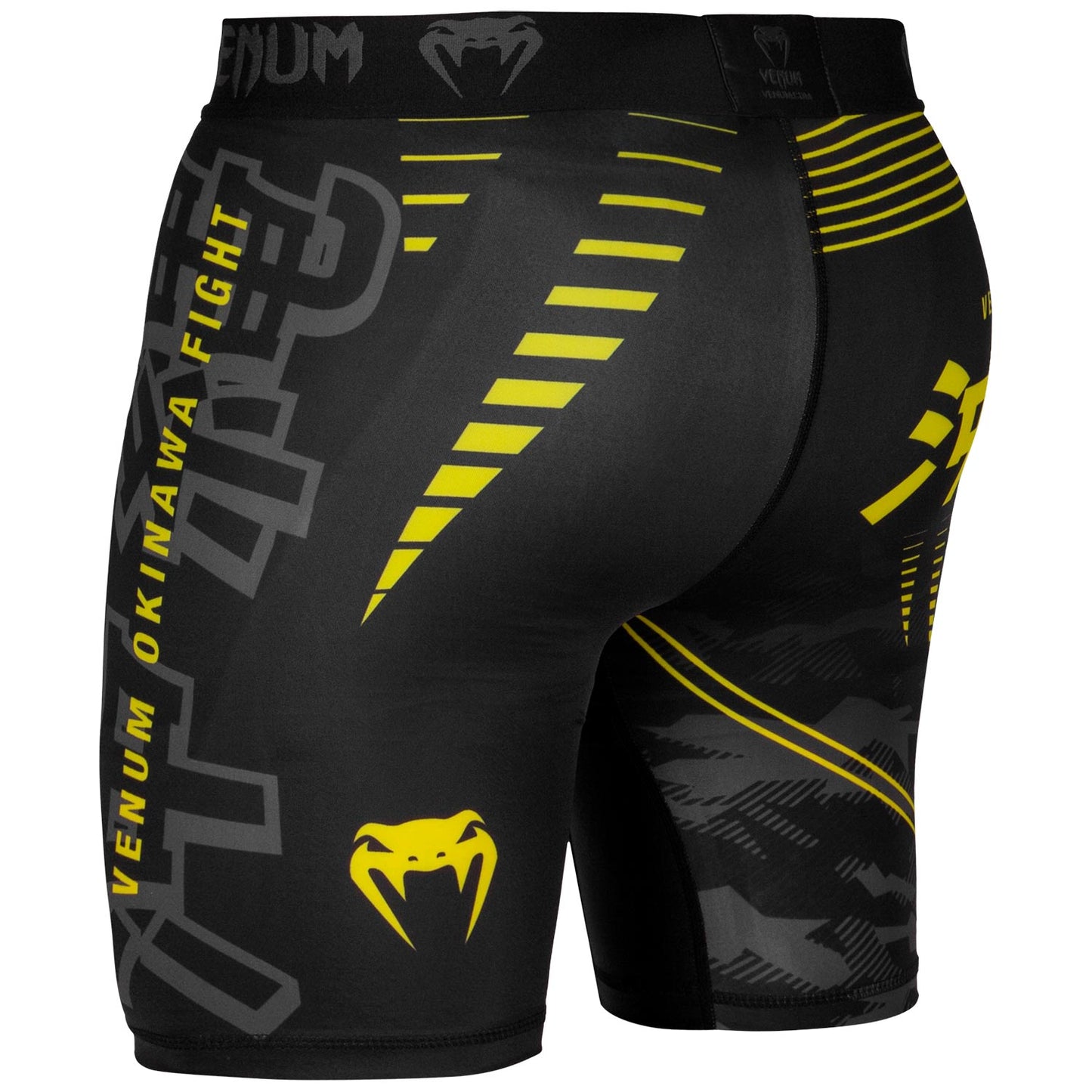 Pantaloni a compressione Venum Okinawa 2.0 - Nero/Giallo