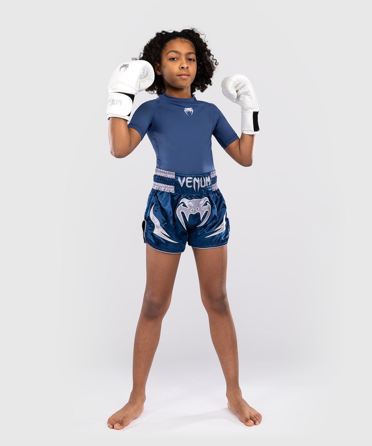 Venum Inferno Pantaloni Thai per Bambini - Blu Reale