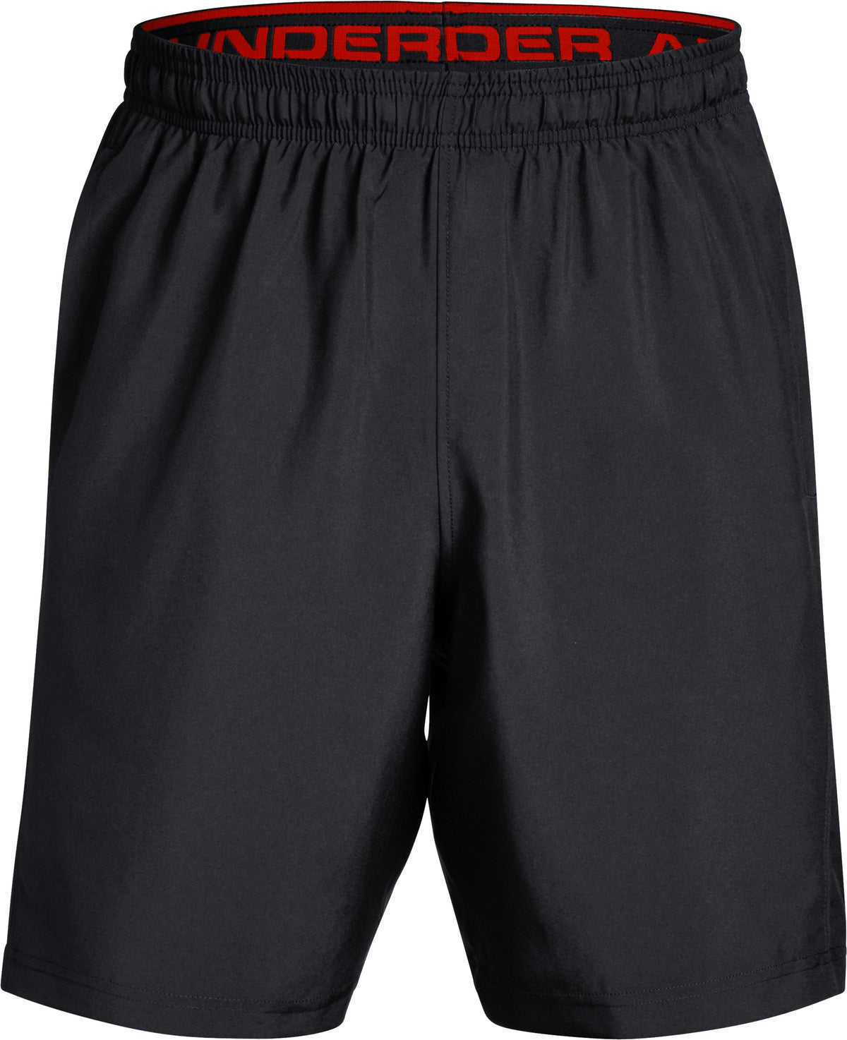 Under Armour Woven Graphic Fightshorts – Schwarz/Rot