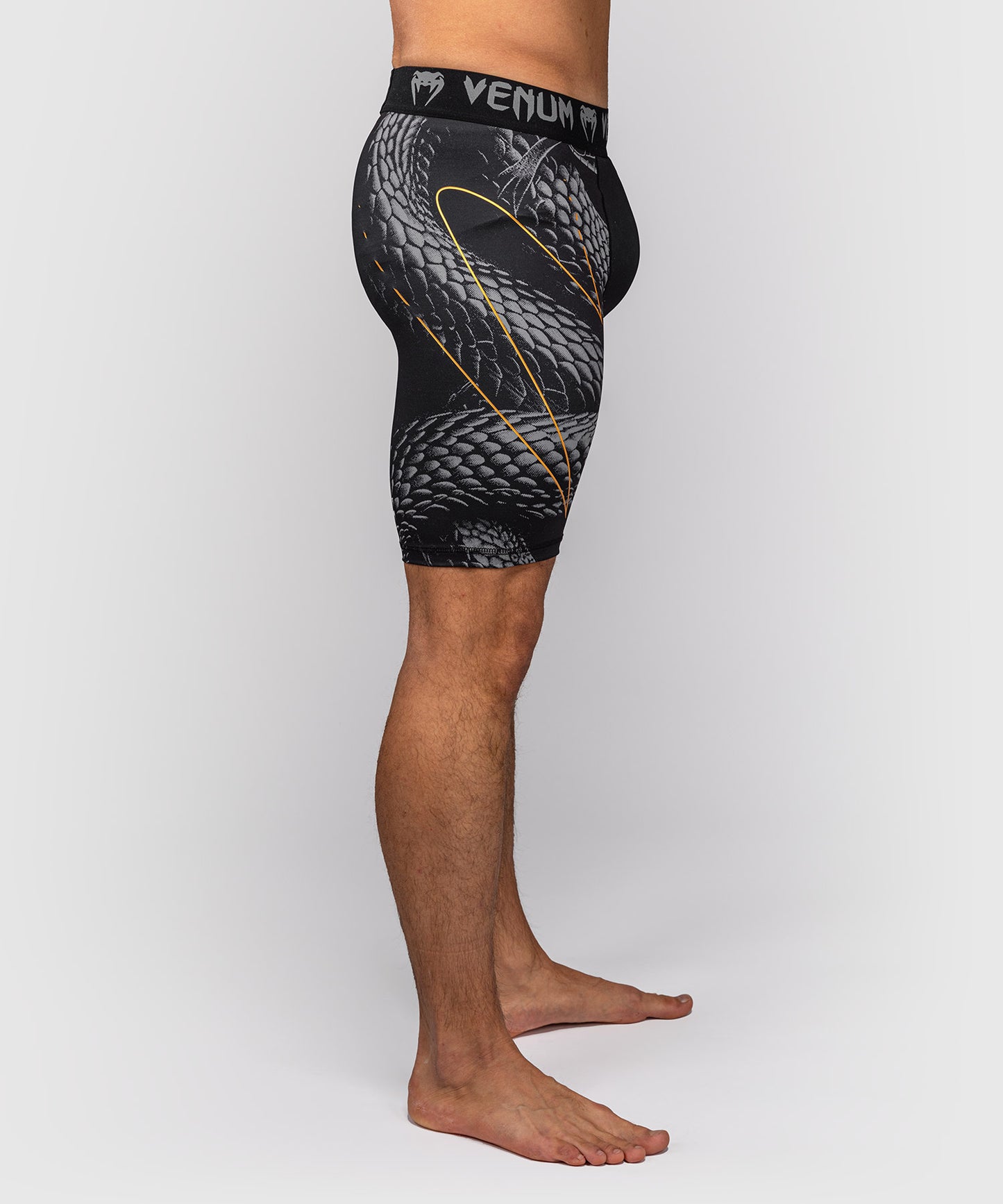 Venum Matupa Vale Tudo Shorts - Black/Grey/Gold