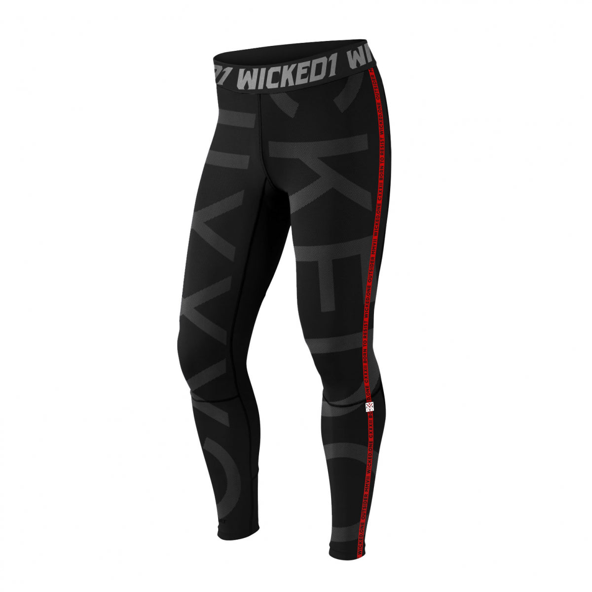 Wicked One Right Pantalones de Compresión - Negro