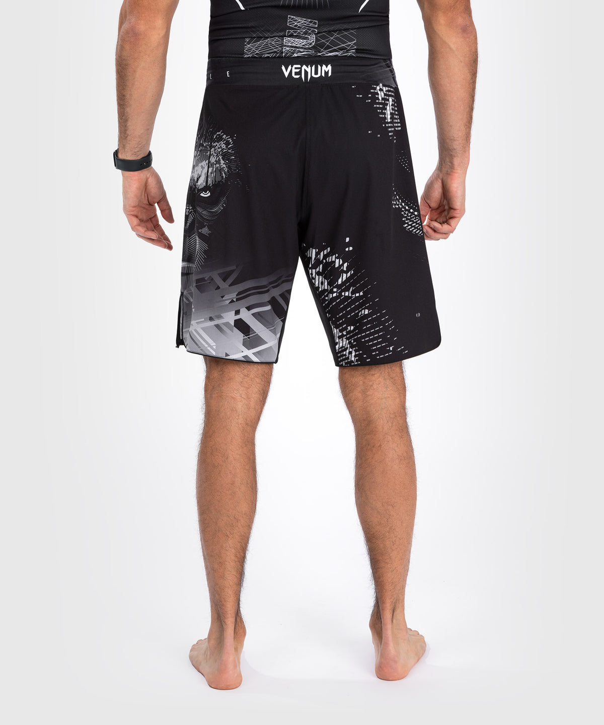 Venum Gorilla Jungle Pantaloncini da combattimento - Nero/Bianco