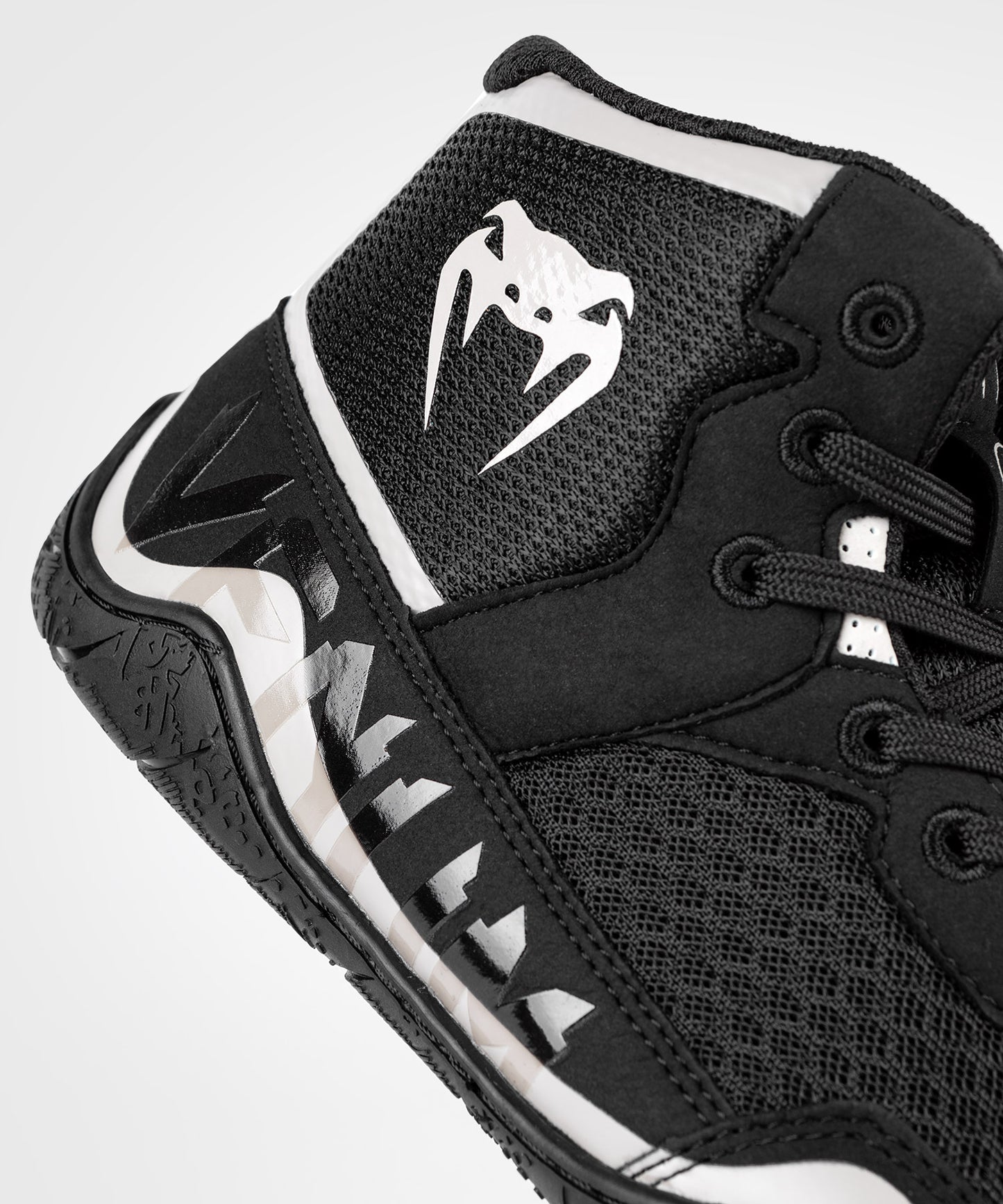 Venum Elite Scarpe da wrestling - Nero/Sabbia