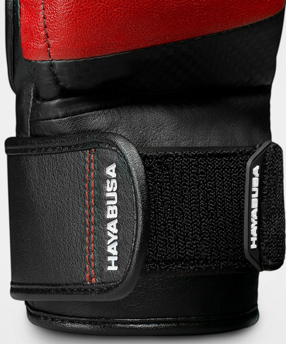 Hayabusa T3 MMA-Handschuhe - Schwarz/Rot