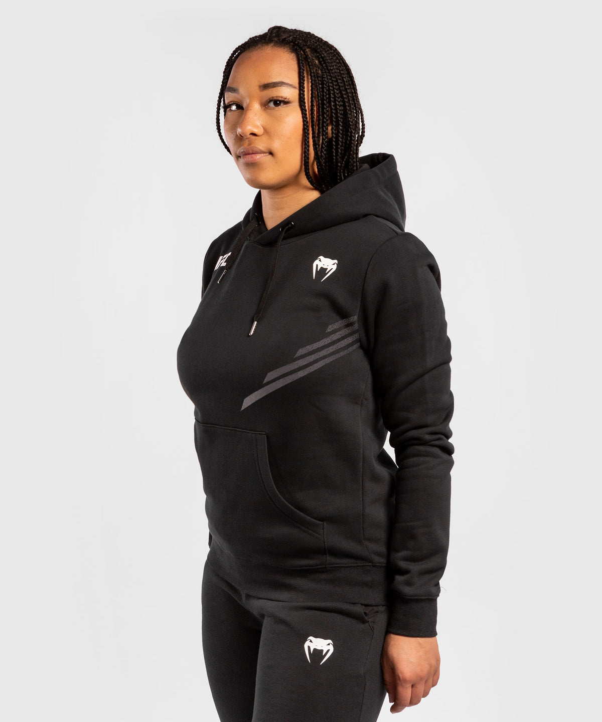 UFC Venum Replica Damen Hoodie - Schwarz