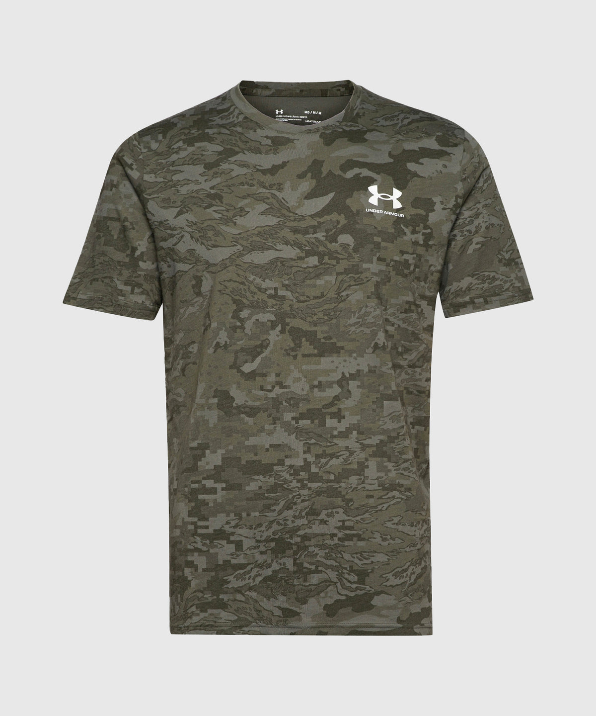 T-Shirt Under Armour Ua Abc Camo - Vert