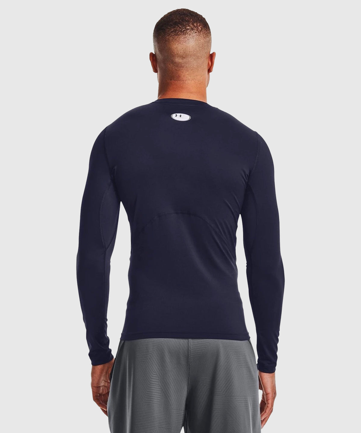 Under Armour Heatgear® T-Shirt a Maniche Lunghe – Blu Navy