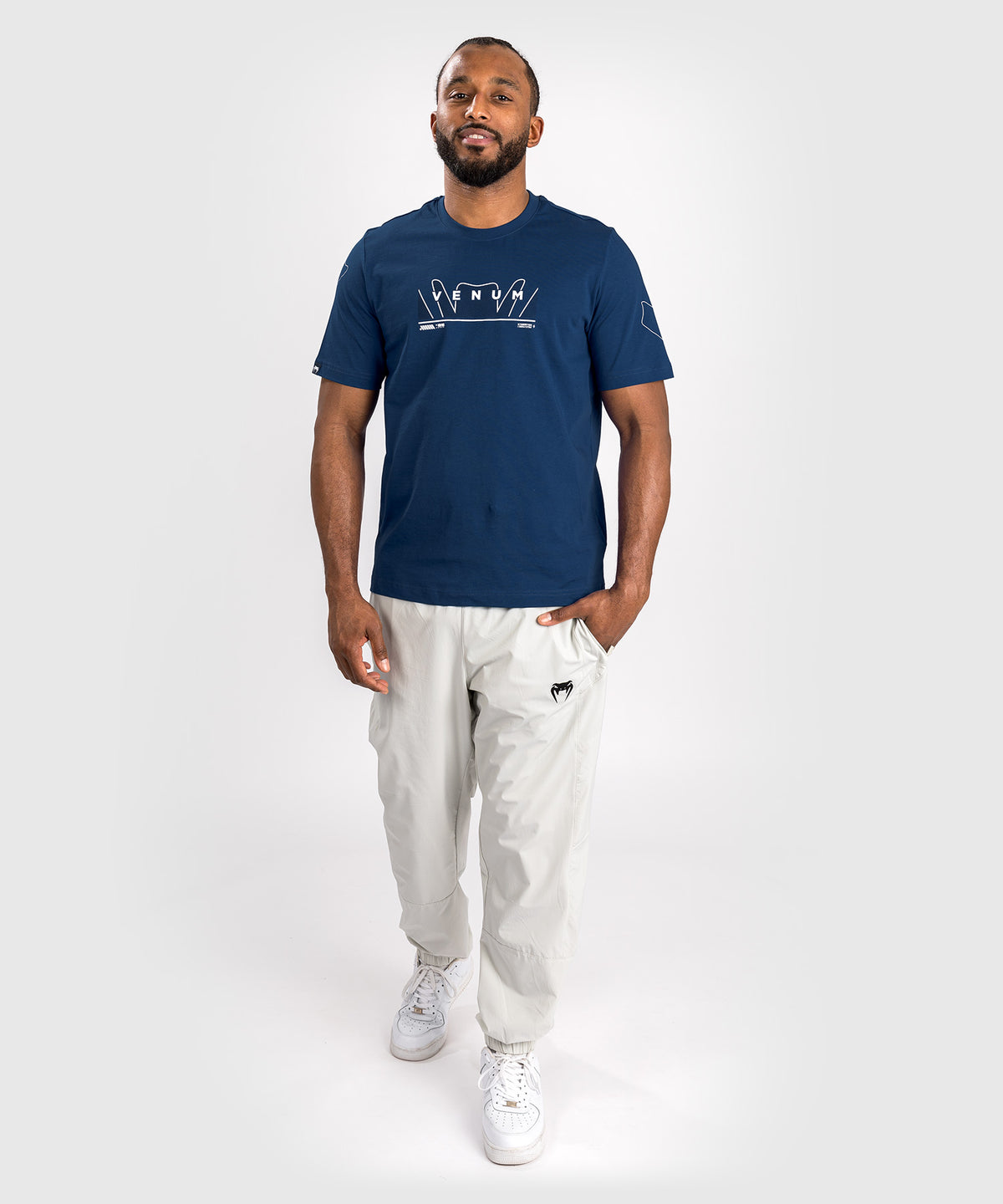 T-Shirt Venum Snake Print - Bleu marine