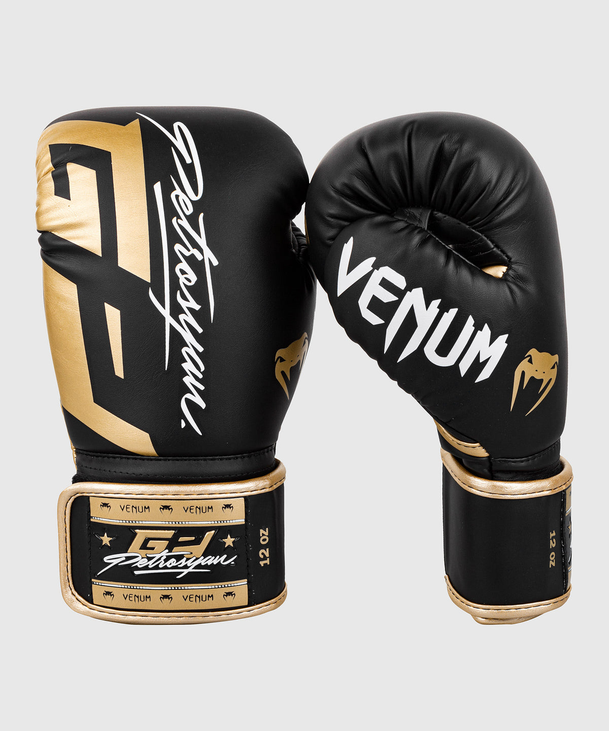 Gants de boxe Venum Petrosyan - Noir/Doré