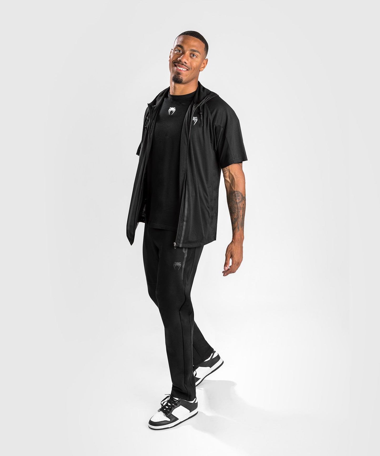 Venum Electron 3.0 Dry Tech Jacke - Kurzarm - Schwarz