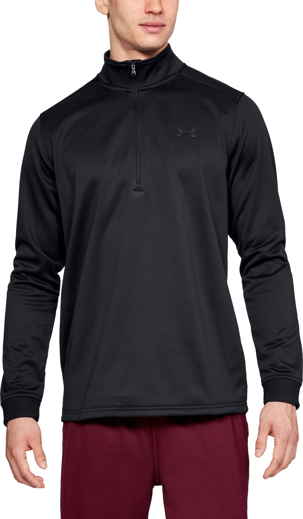 Under Armour Fleece Langarmshirt – Schwarz