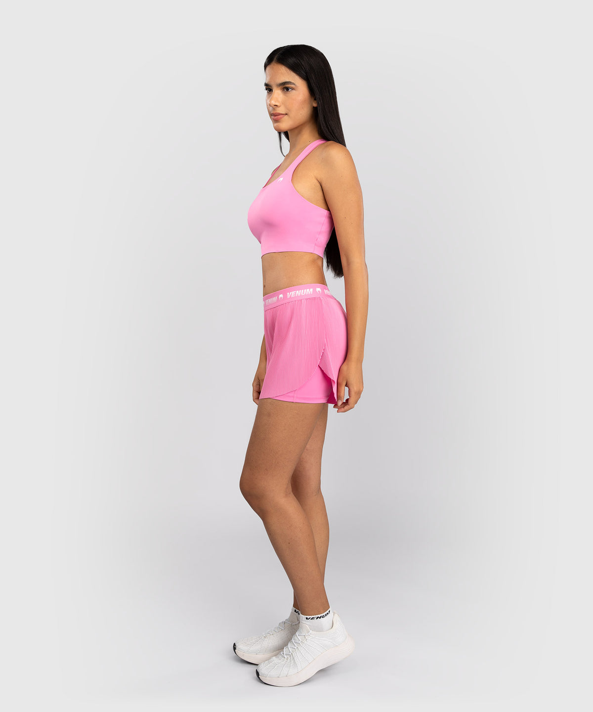 Venum Flowfit Pantalones Cortos de Entrenamiento Mujer - Rosa Caramelo