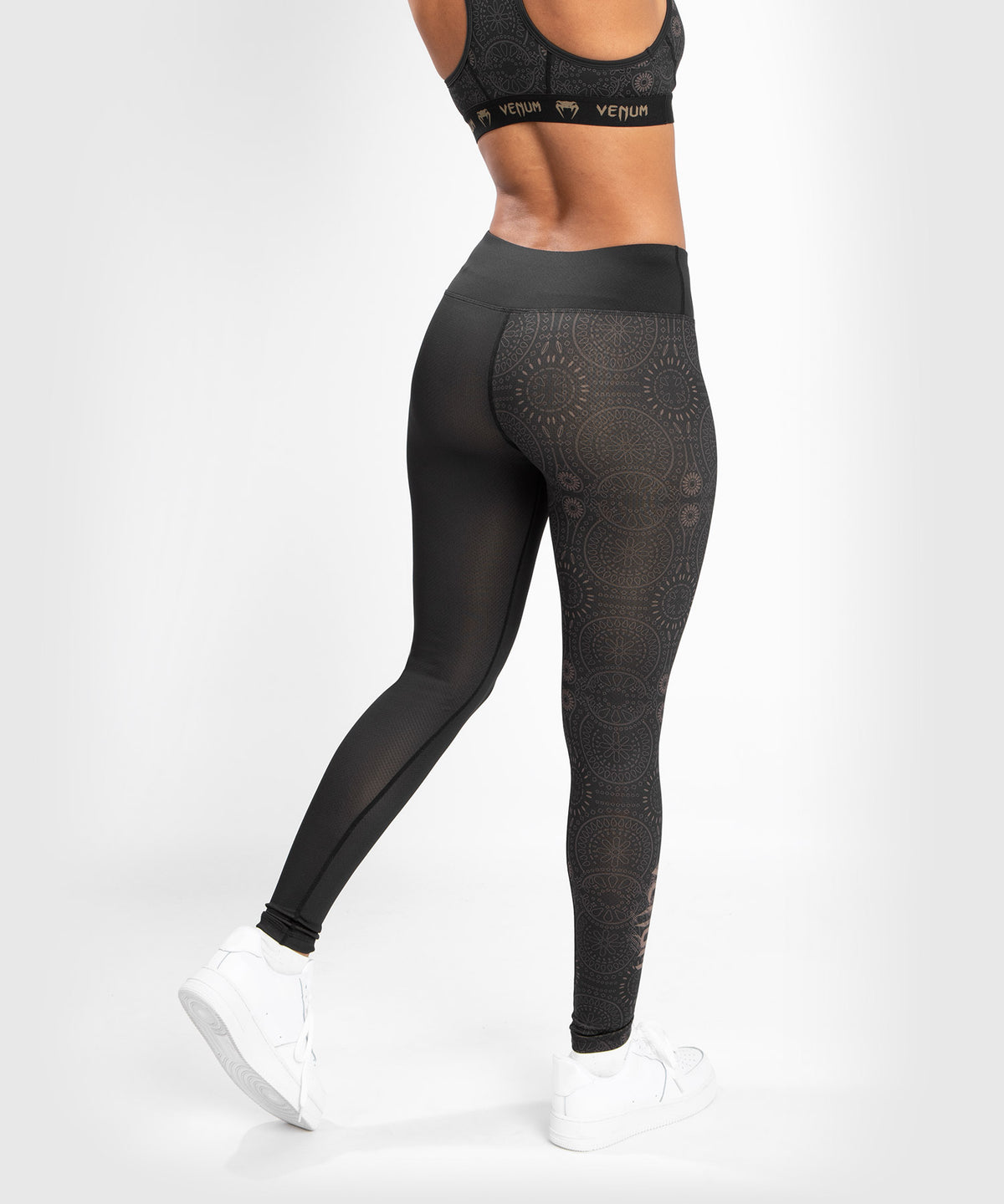Venum Mujer Santa Muerte Dark Side - Legging - Negro/Marrón