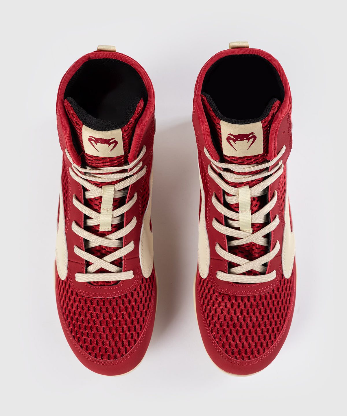 Venum Contender Boxschuhe - Rubinrot/Elfenbein