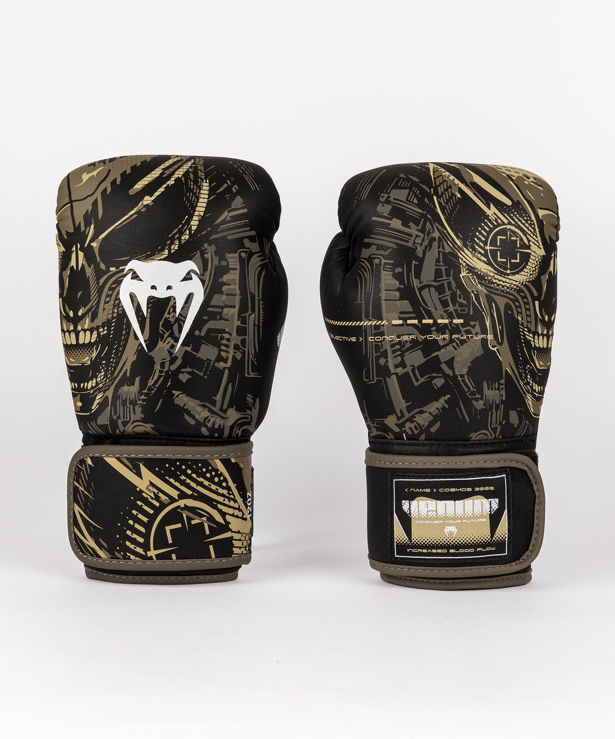 Gants de Boxe Venum Invader - Noir/Sable