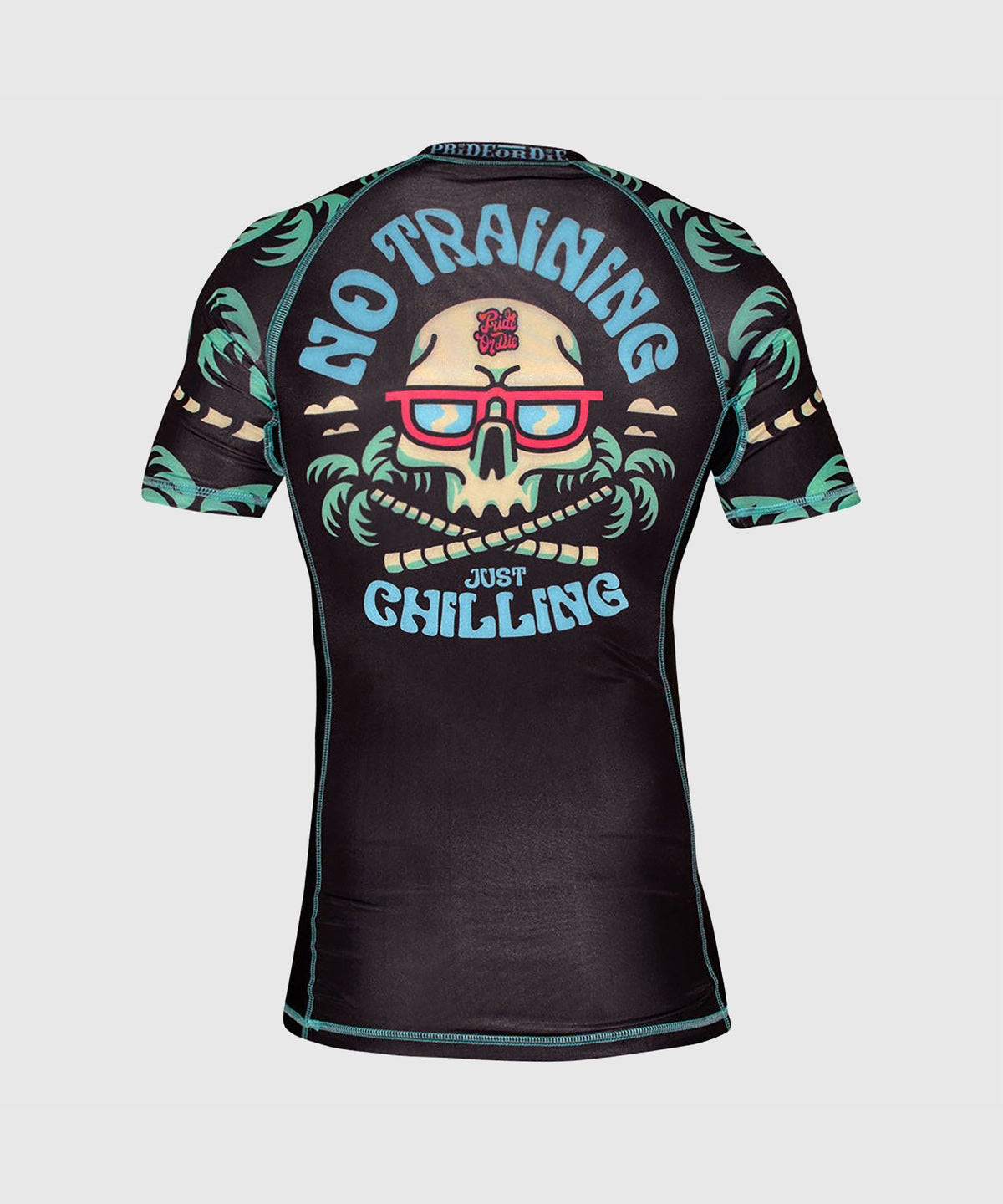 Rashguard Pride Or Die No Training - Noir