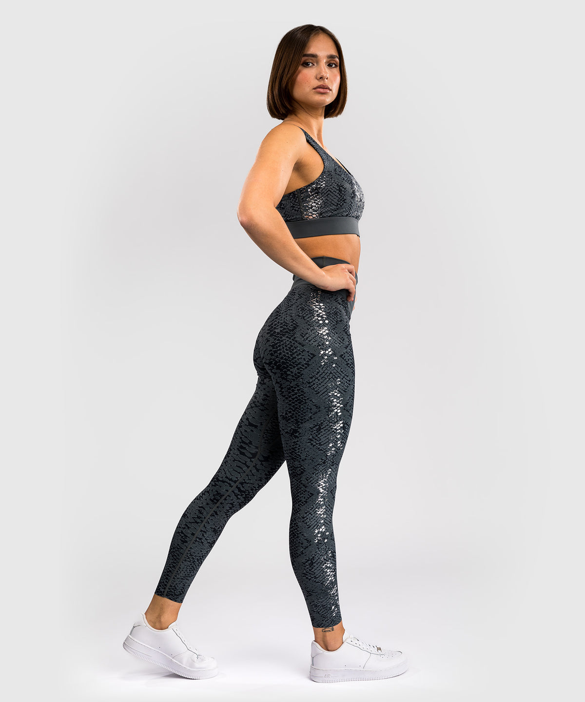 Venum Amazonia Frauen Leggings - Dunkelgrau