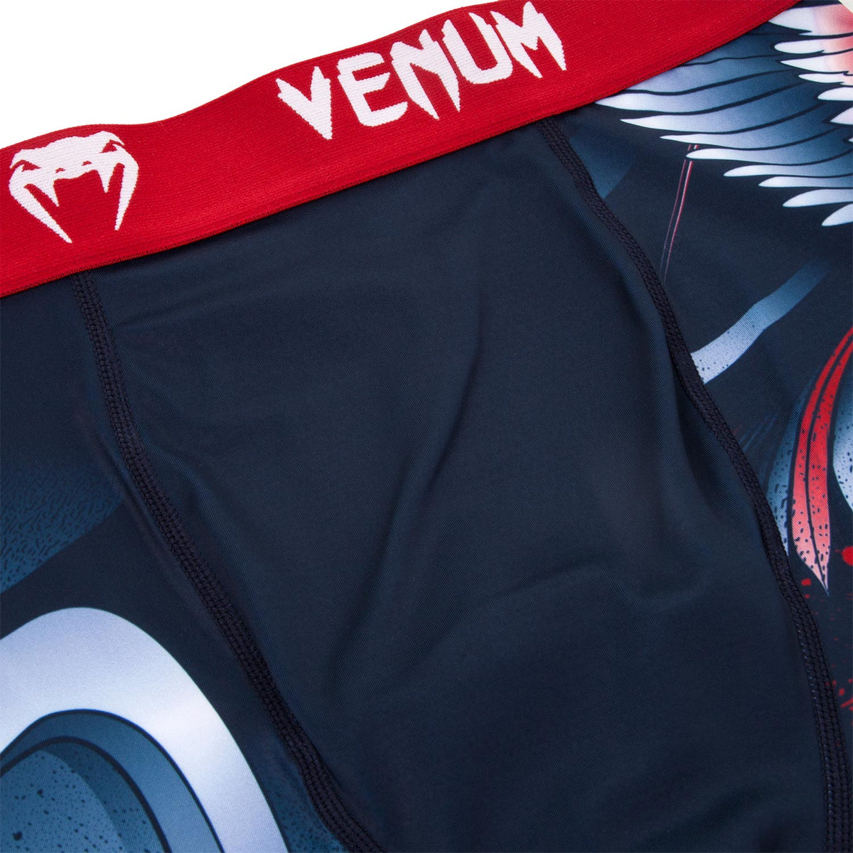 Venum Rooster Compression Short - Navy/Orange