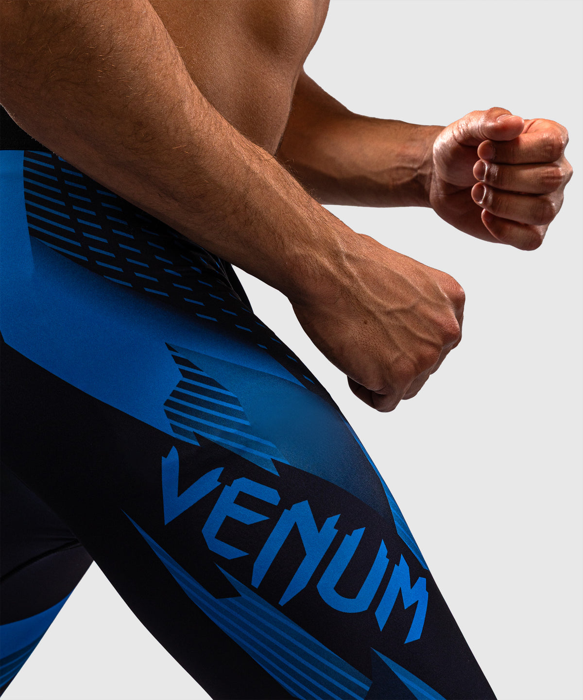 Pantalon de compression Venum No-Gi 6.0 - Noir/Bleu
