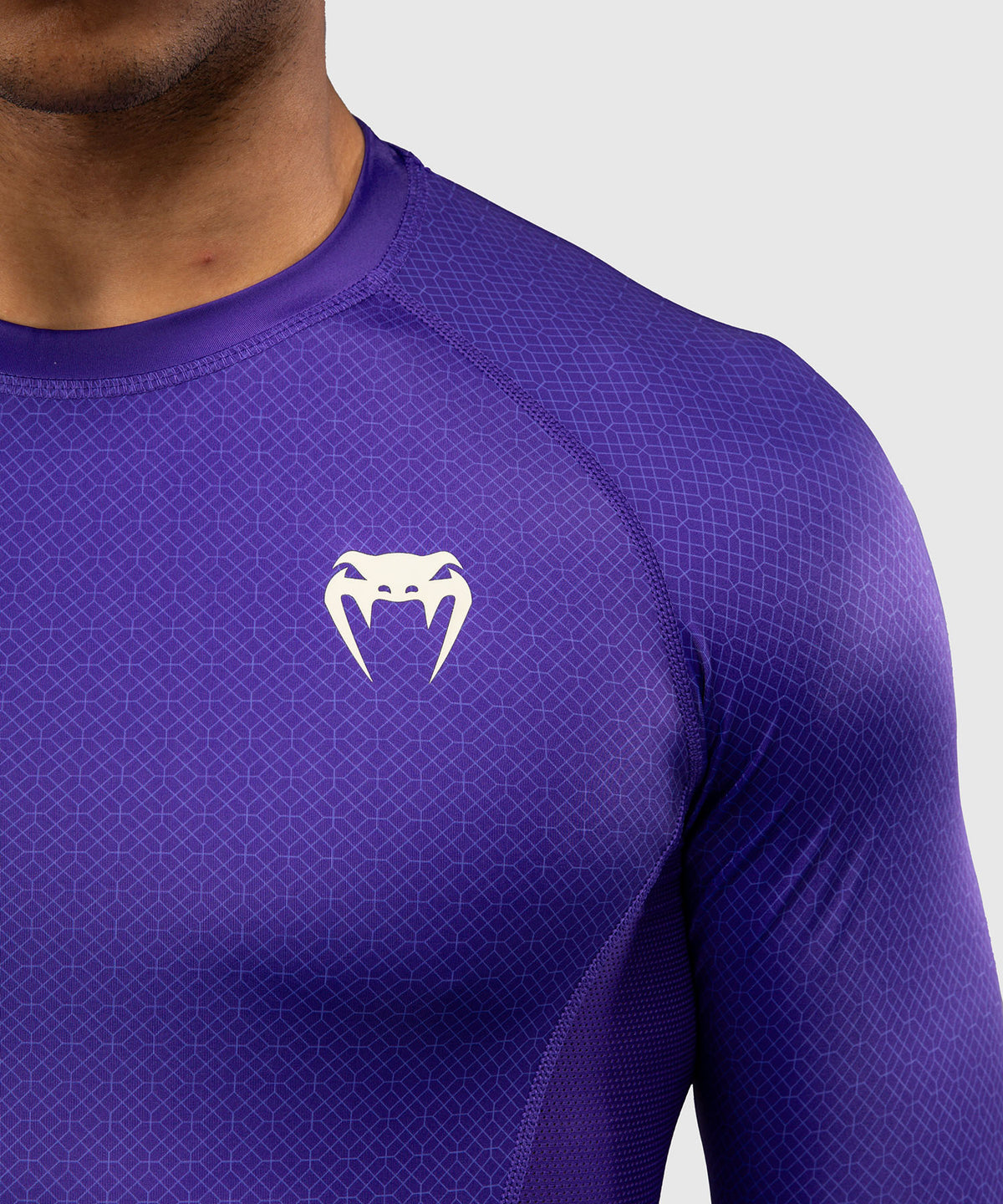 Venum x Roger Gracie Academy Long Sleeve Rashguard - Purple
