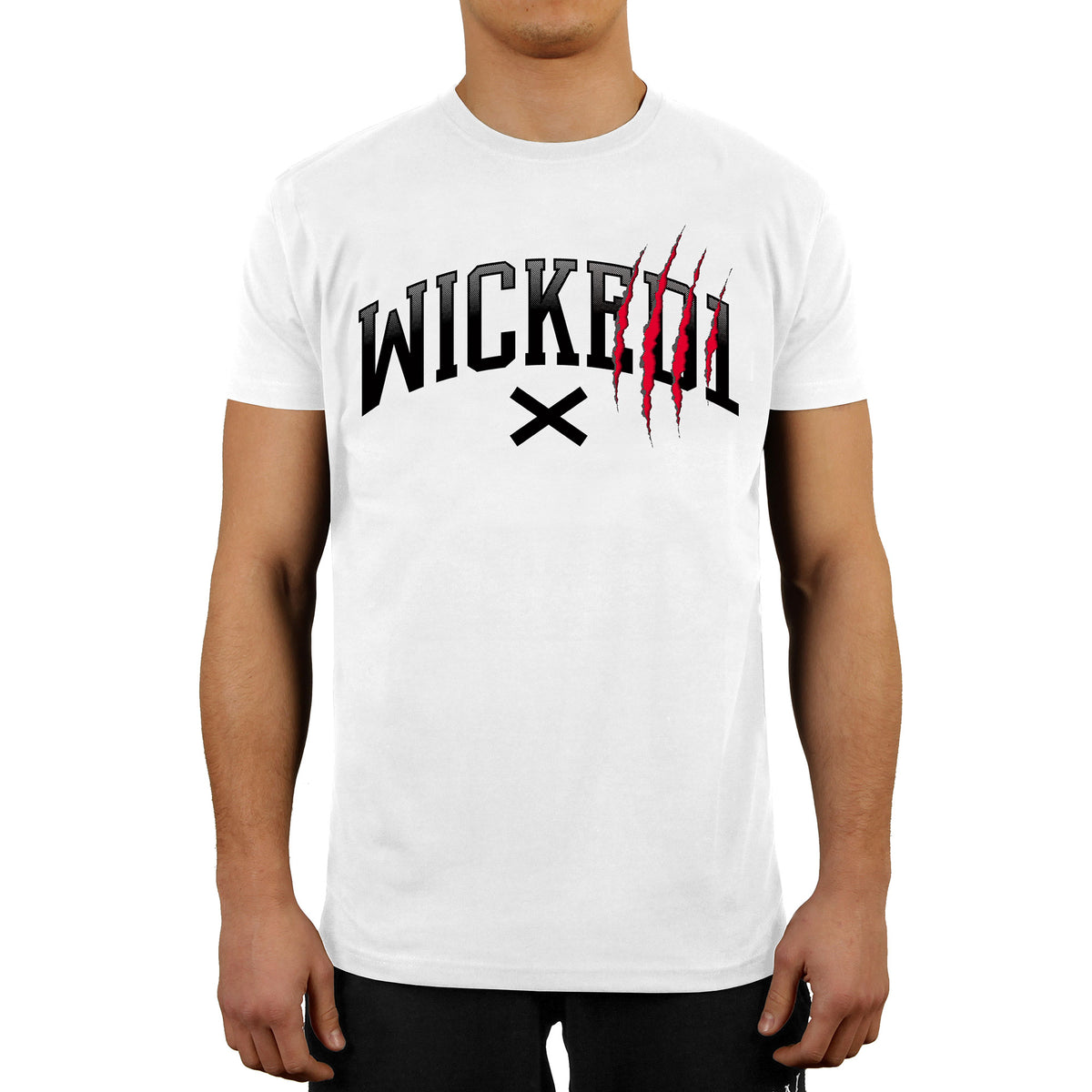 T-Shirt Wicked One Savage - Blanc