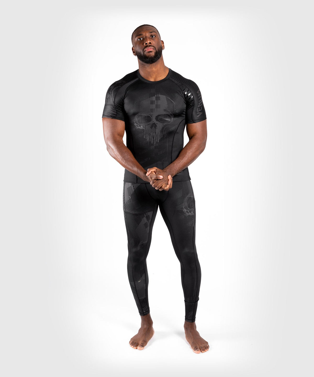 Pantalon de compression Venum Skull - Noir/Noir