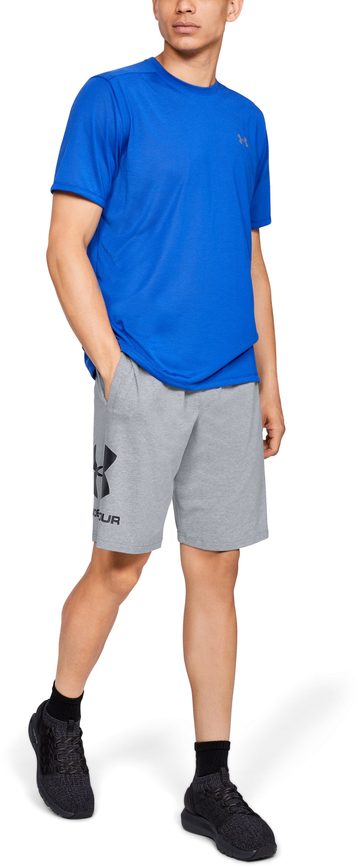 Short Coton Under Armour Sportstyle Graphic - Gris