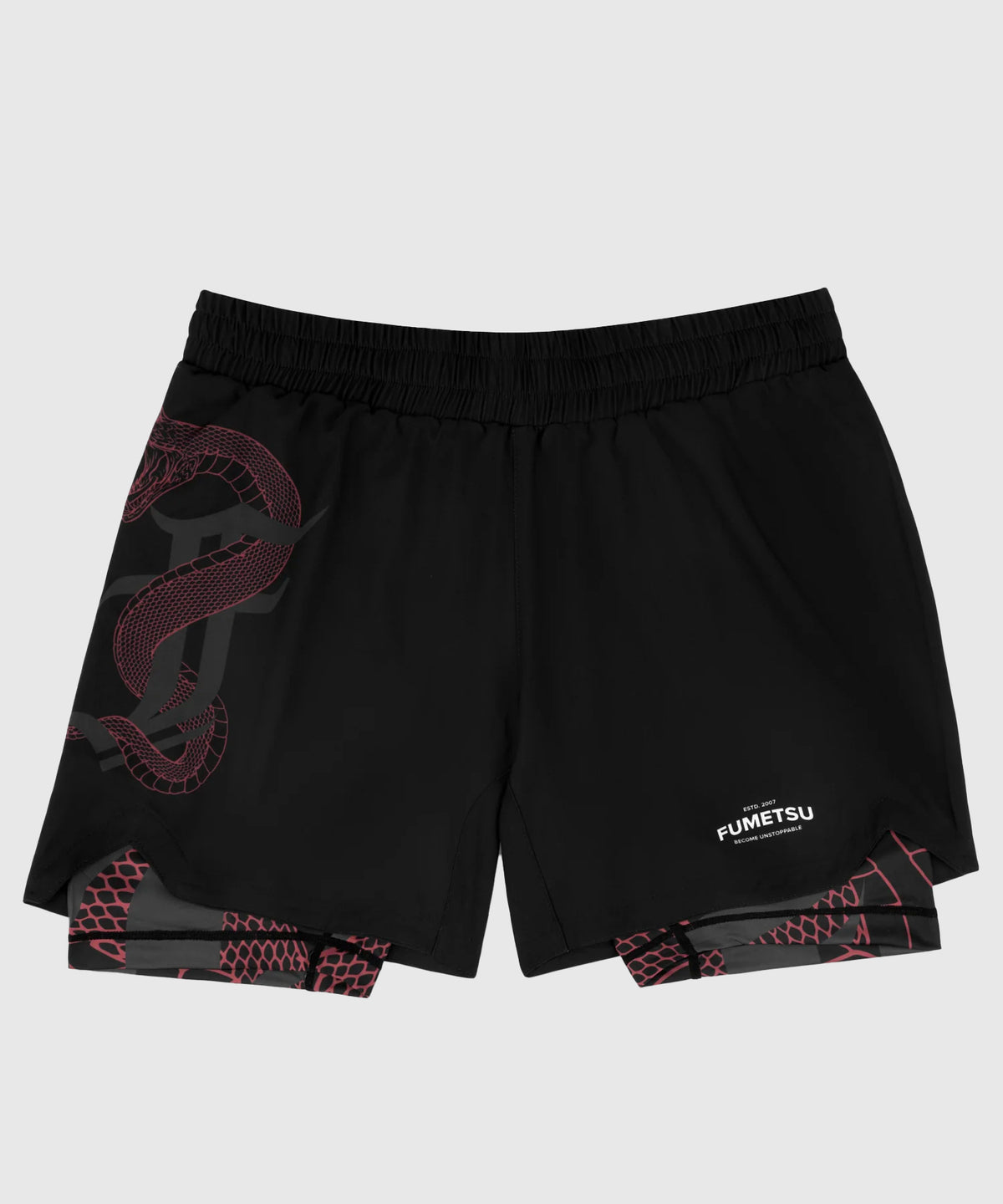 Fumetsu Dual Layer Anaconda Fightshorts Mujer