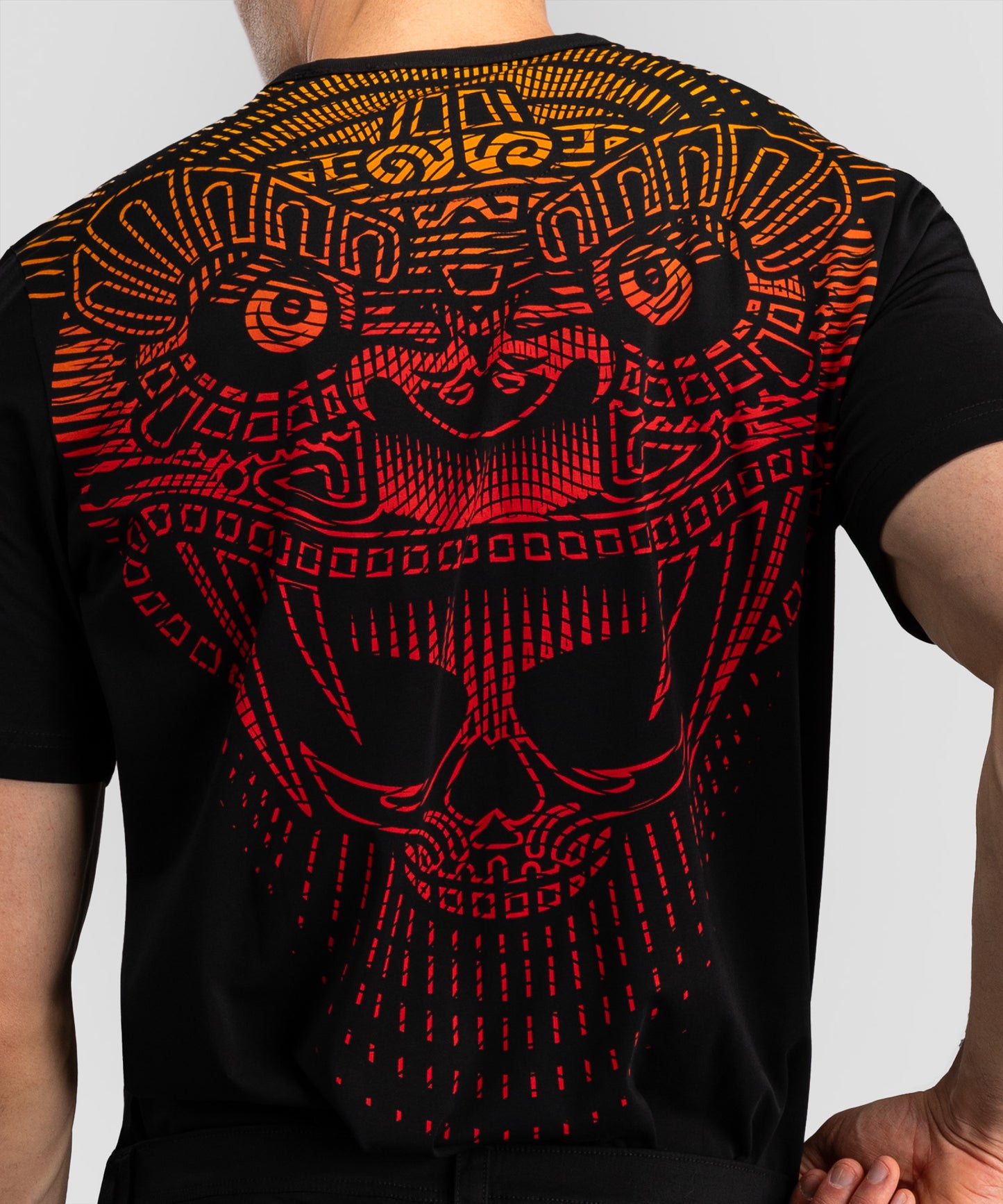 T-shirt Venum Quetzal Fury - Noir/Rouge Fury/Mandarine