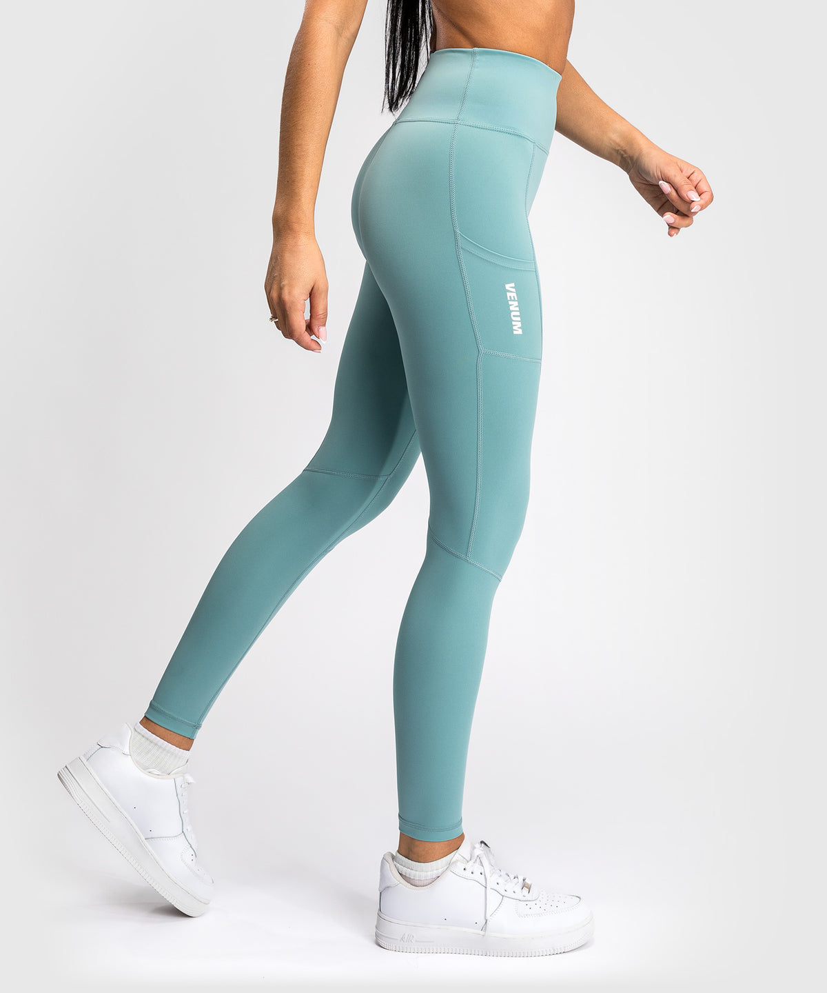Venum Essential Performance Leggings da Donna - Verde Acqua