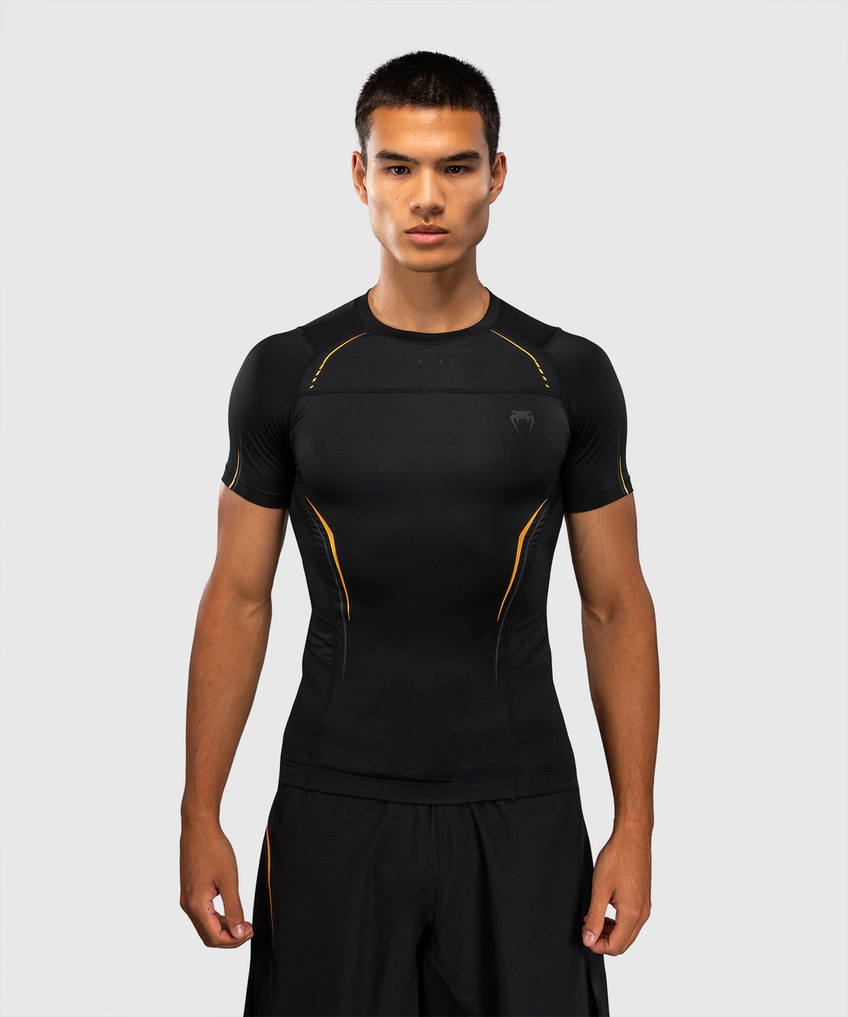 Rashguard à Manches Courtes Venum G-Core - Noir/Or