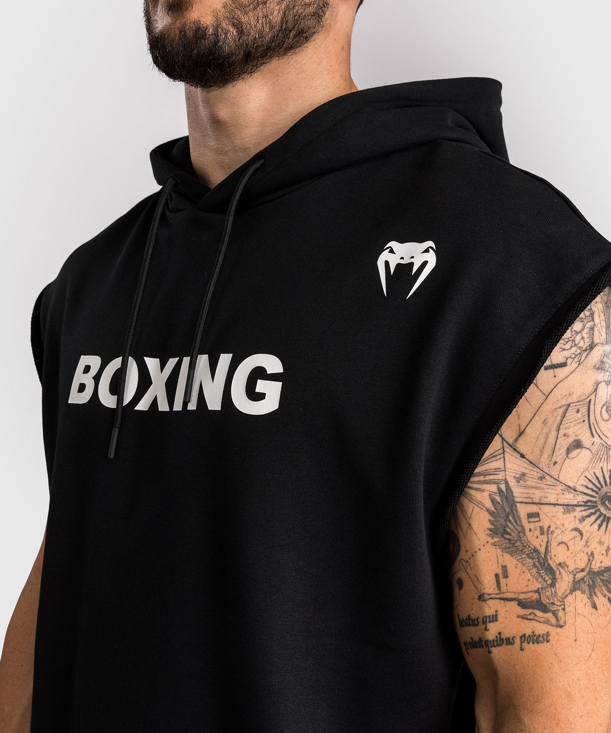 Venum Boxing VT Sudadera Sin Mangas - Negro/Blanco