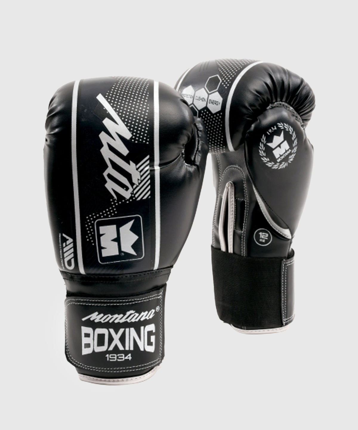 Montana Hawk Iniciación Multiboxes Guantes de Boxeo - Negro