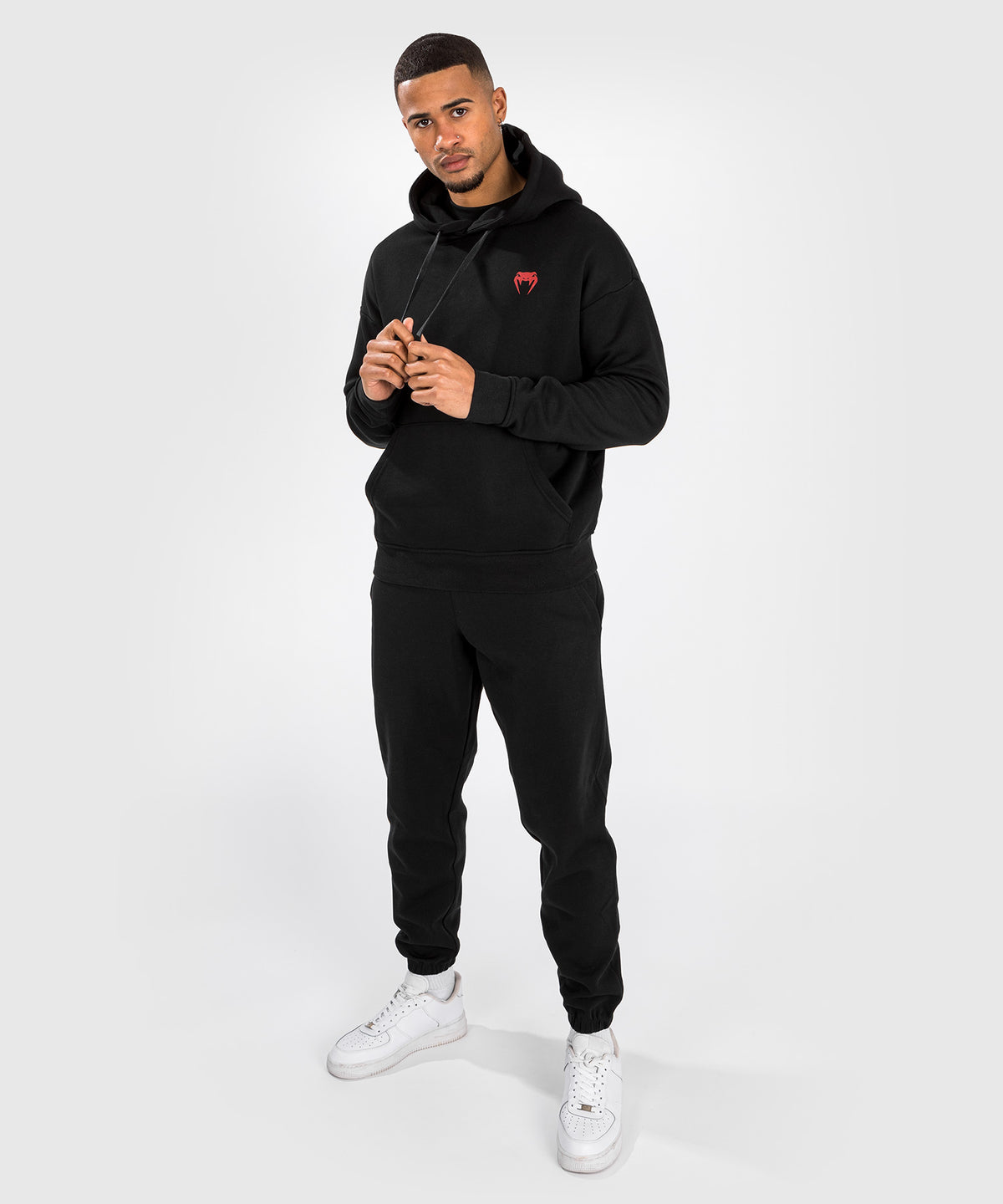 Sweat à capuche imprimé unisexe Venum x Dodge Banshee - Noir