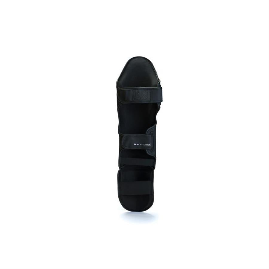Leone Boxen Black Edition Schienbeinschoner - Schwarz
