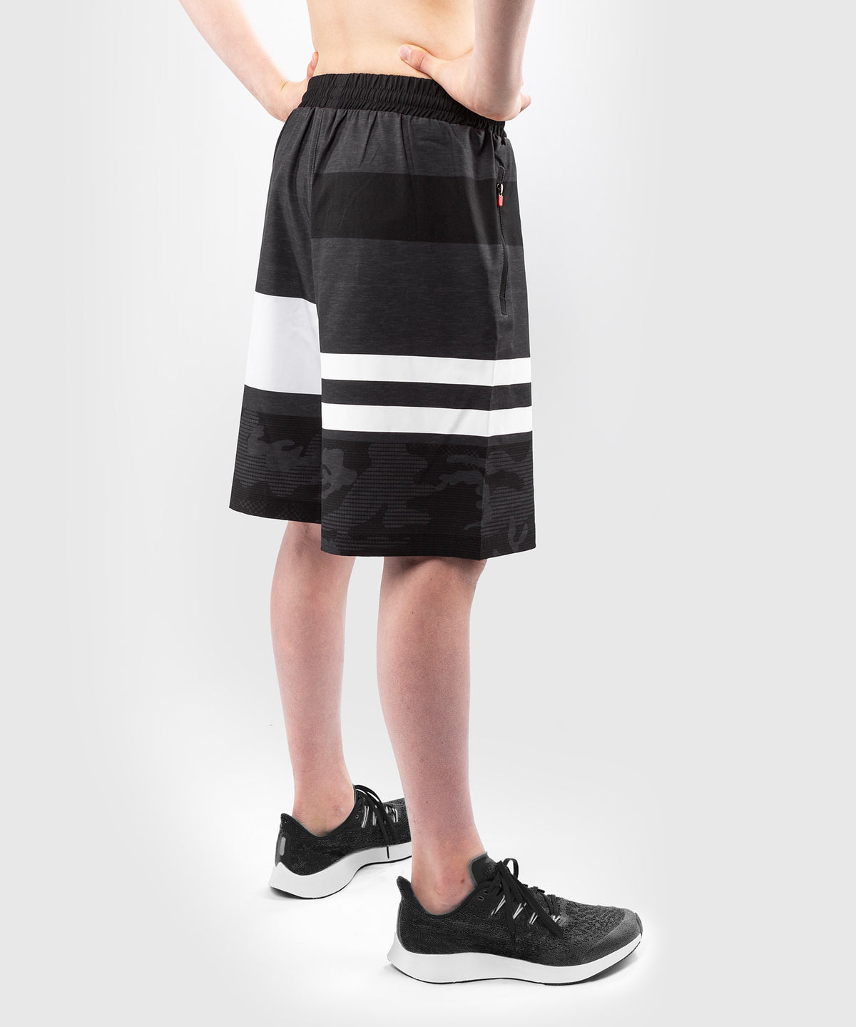 Venum Bandit Training Shorts - Kinder - Schwarz/Grau