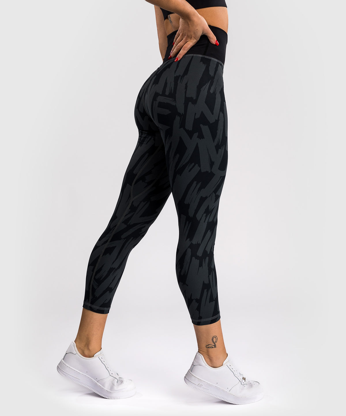 Venum Graffiti Leggings 7/8 da Donna - Carbone Urbano