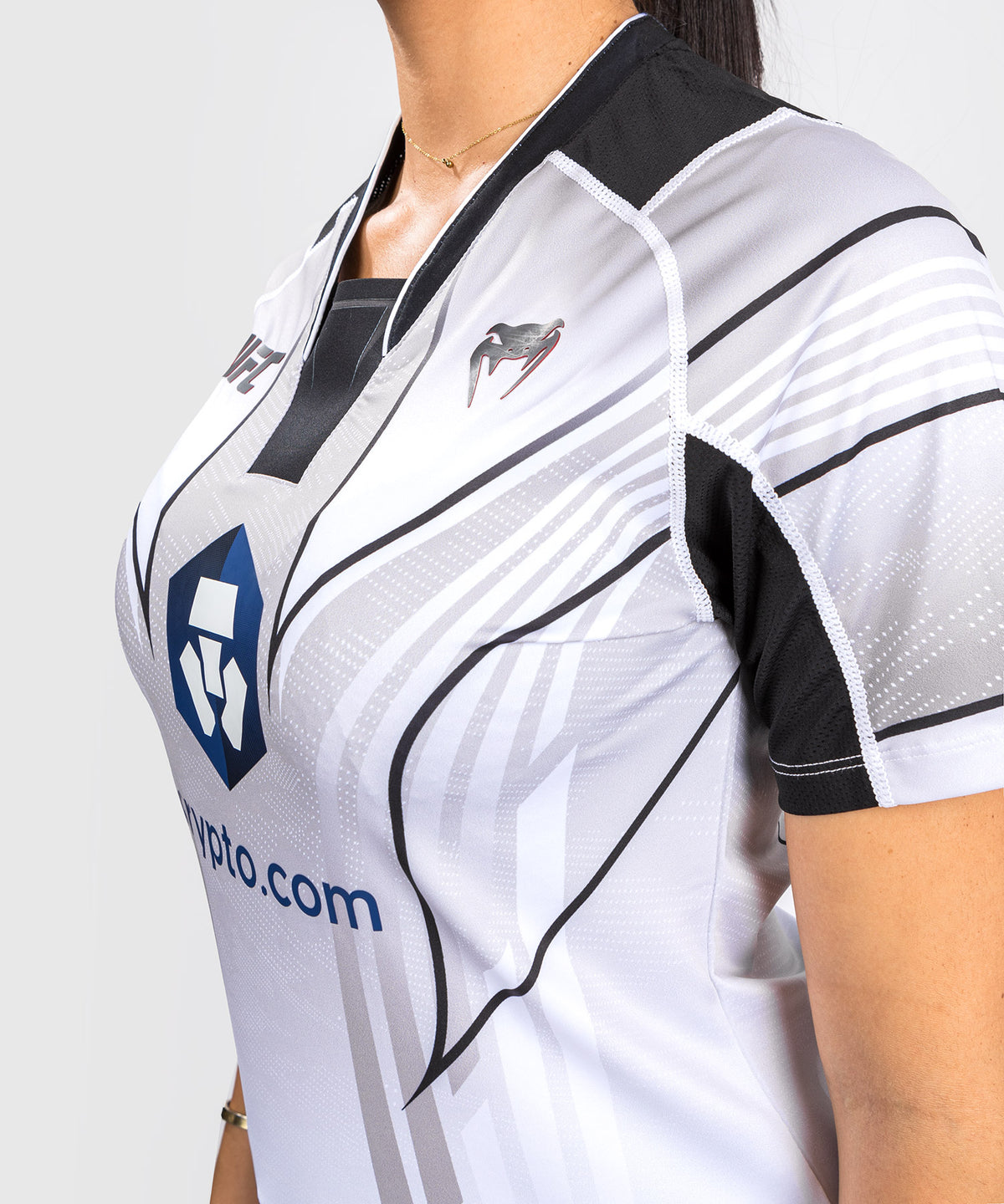 Maglia UFC Venum Authentic Fight Night 2.0 da donna - Bianco