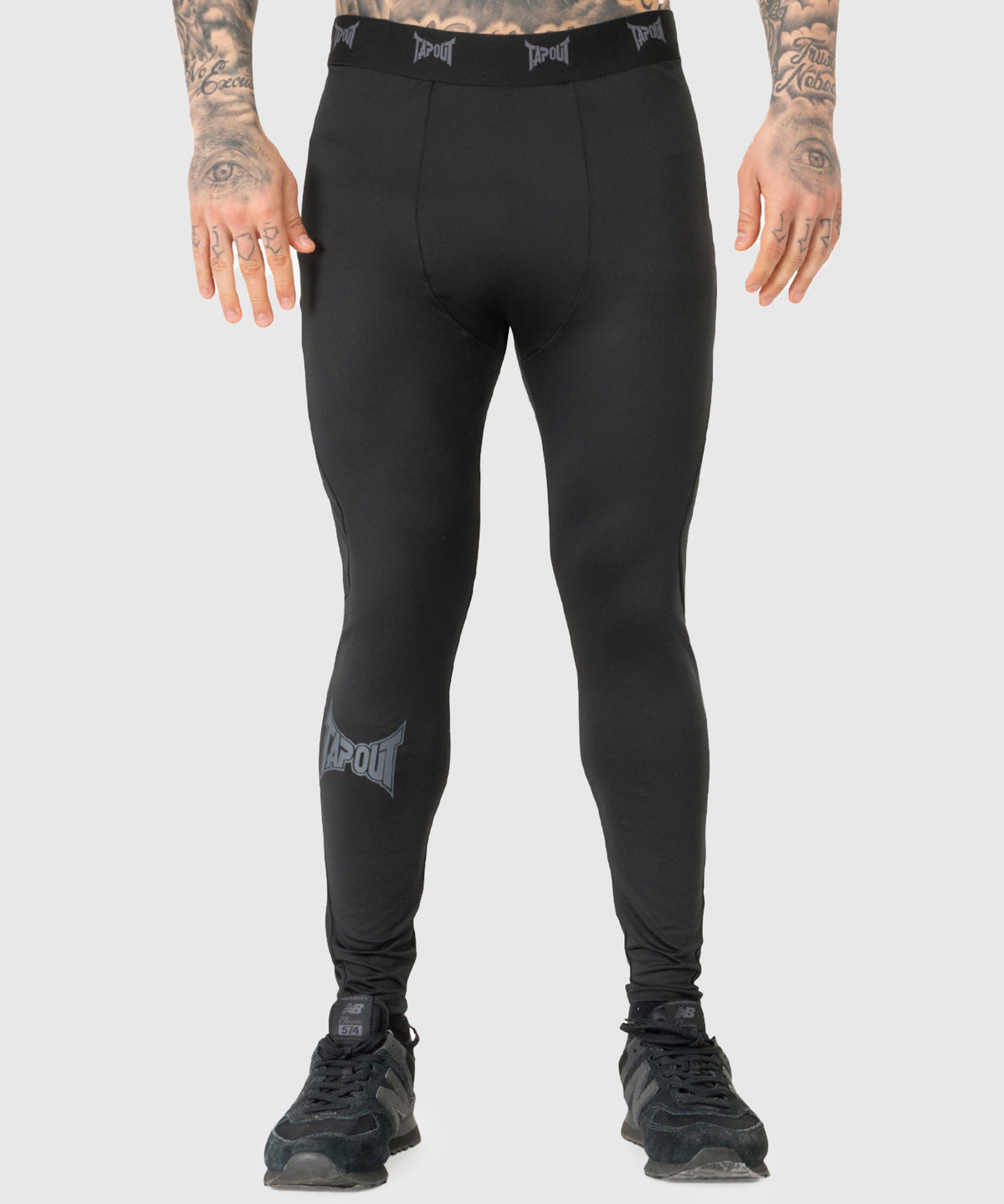 Tapout Training Leggings - Nero/Verde