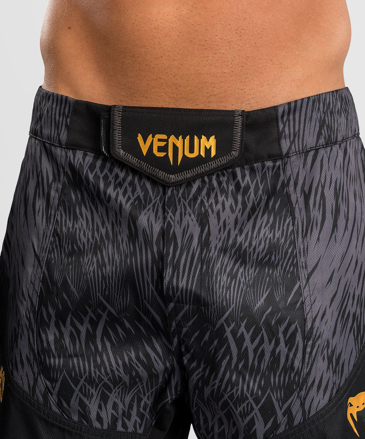 Venum x Chimaev Fightshorts - Black/Grey