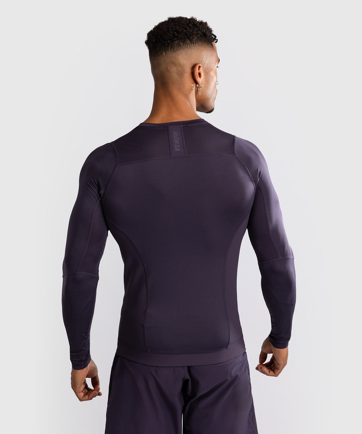Rashguard à Manches Longues Venum G-Fit Air pour Hommes - Violet Intense