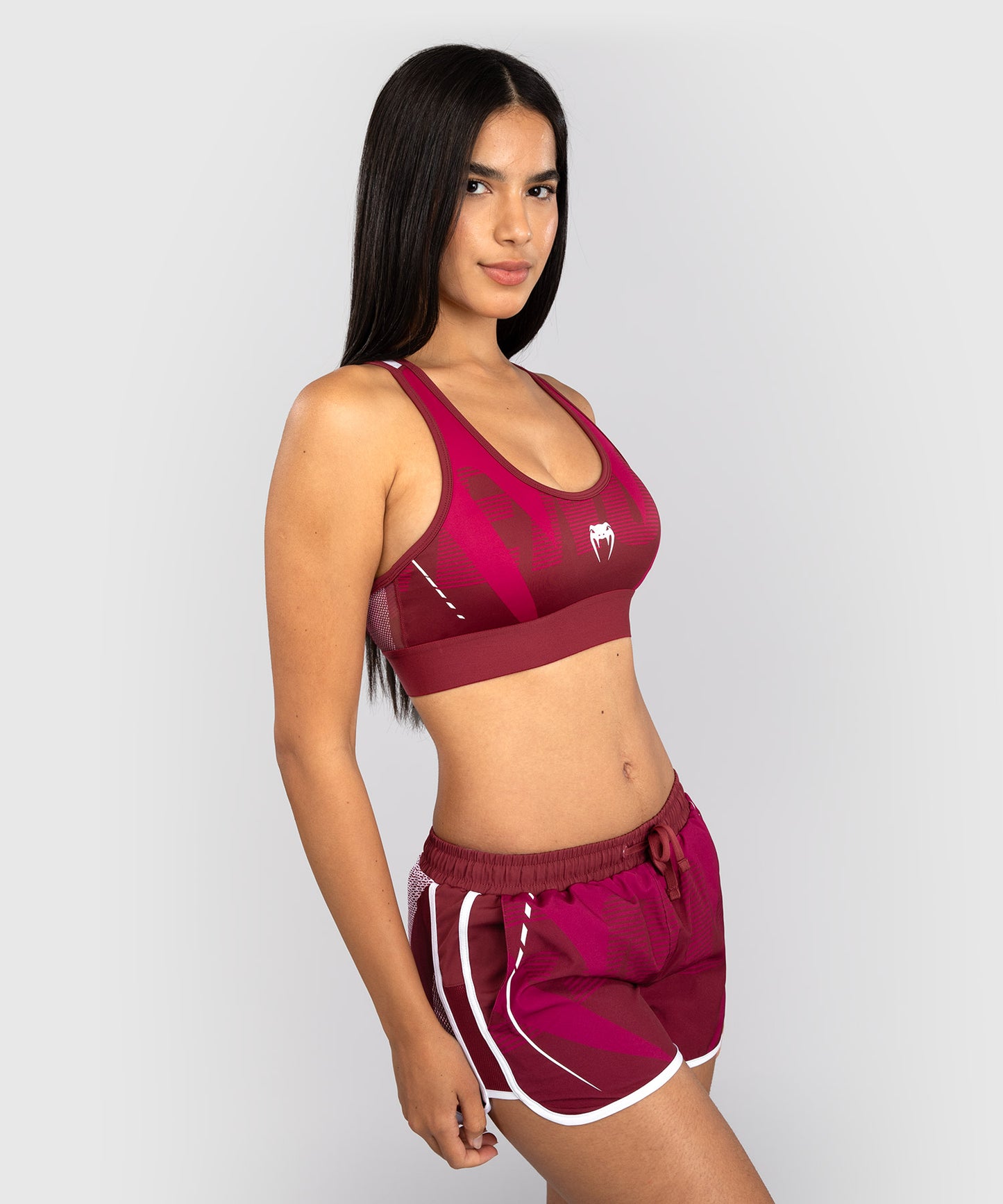 Venum Adrenaline Women's Sports Bra - Burgundy/ Pink