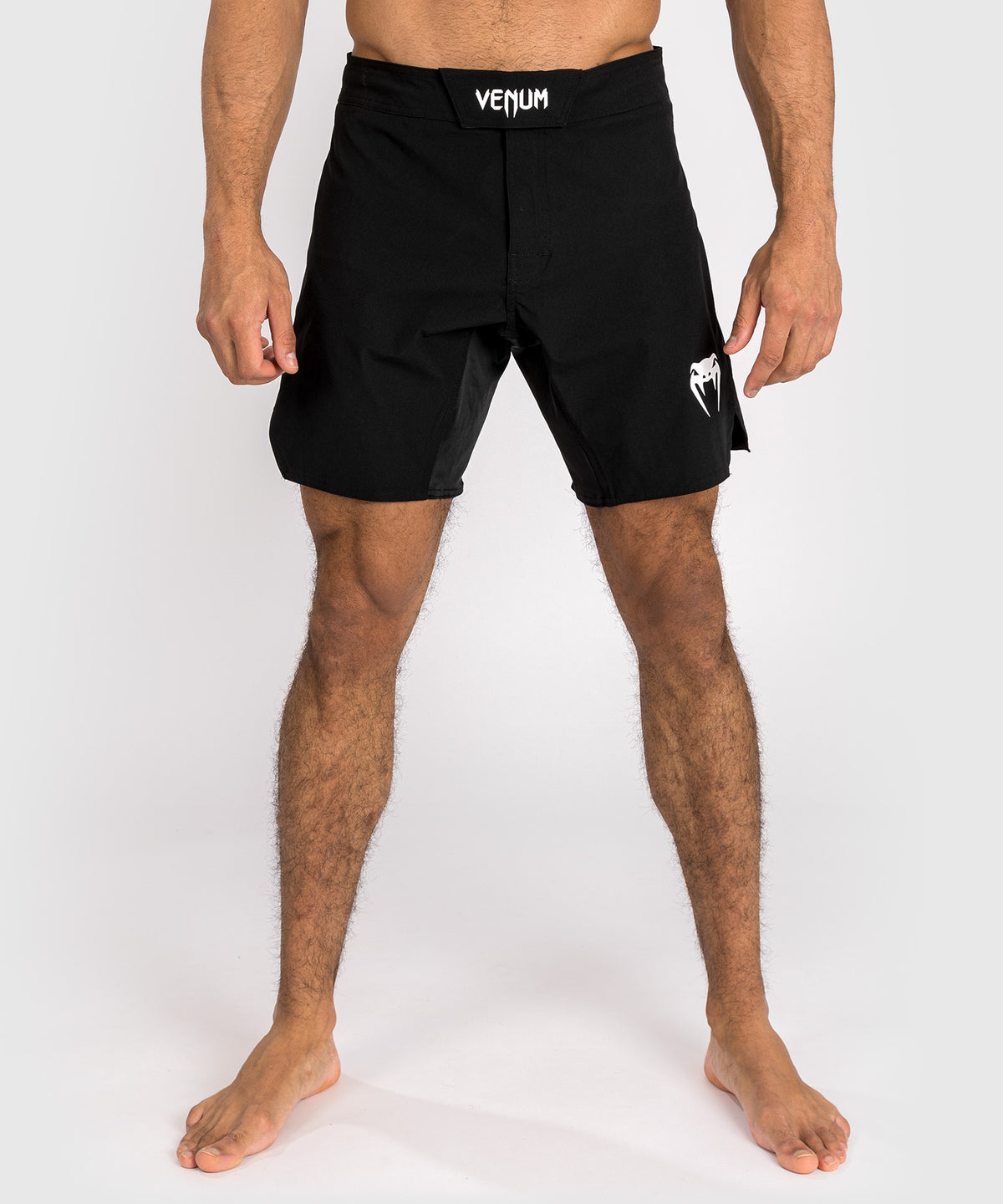 Venum Contender Fight Shorts für Männer - Schwarz/Weiß