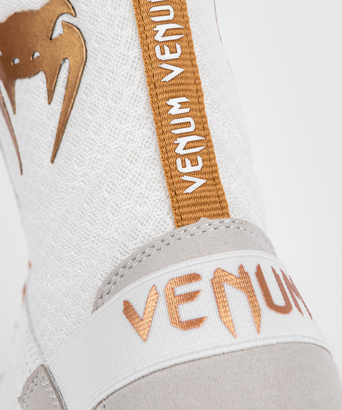Venum Elite Monogram Scarpe Da Boxe – Bianco/Oro