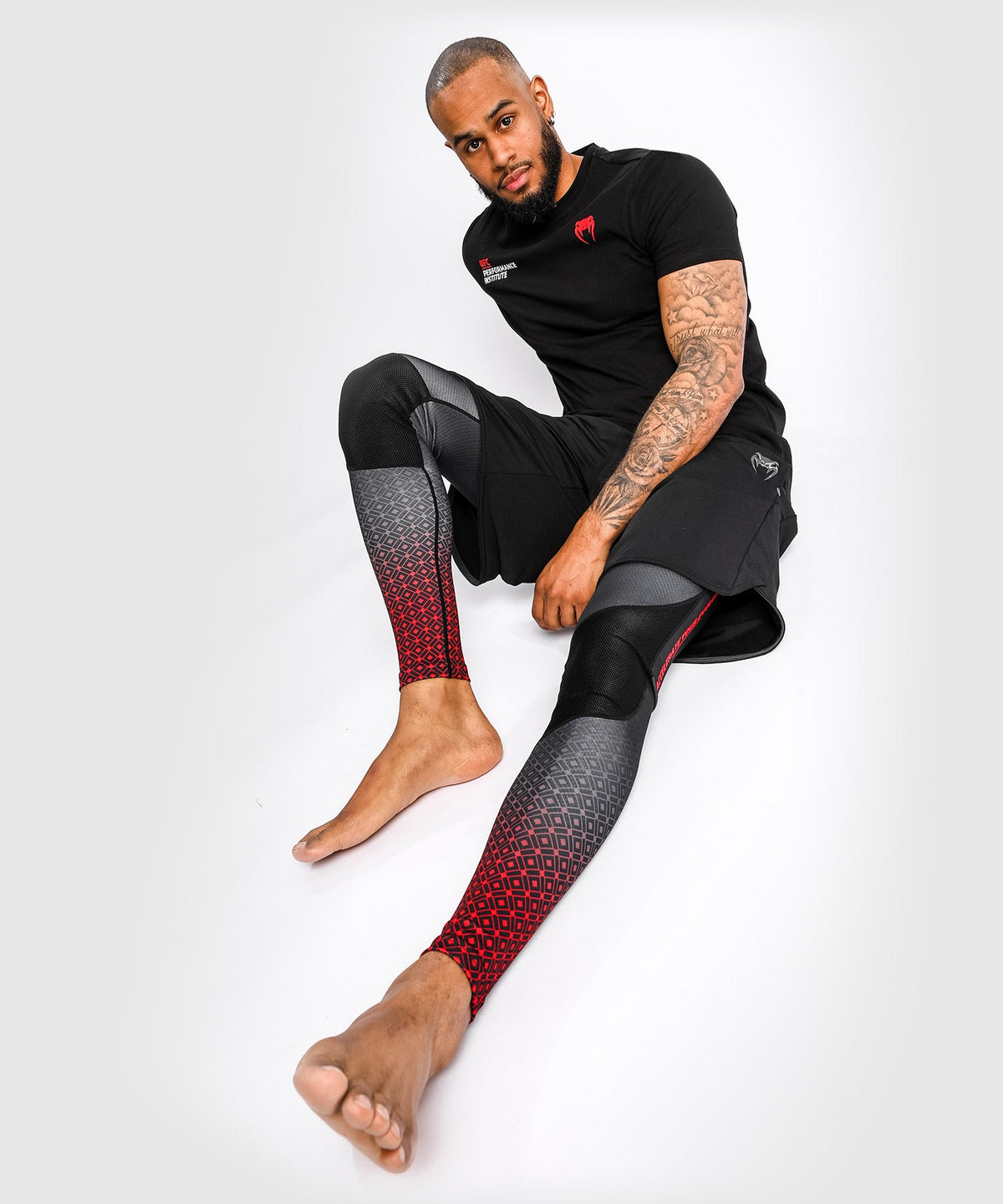 T-shirt UFC Venum Performance Institute - Noir