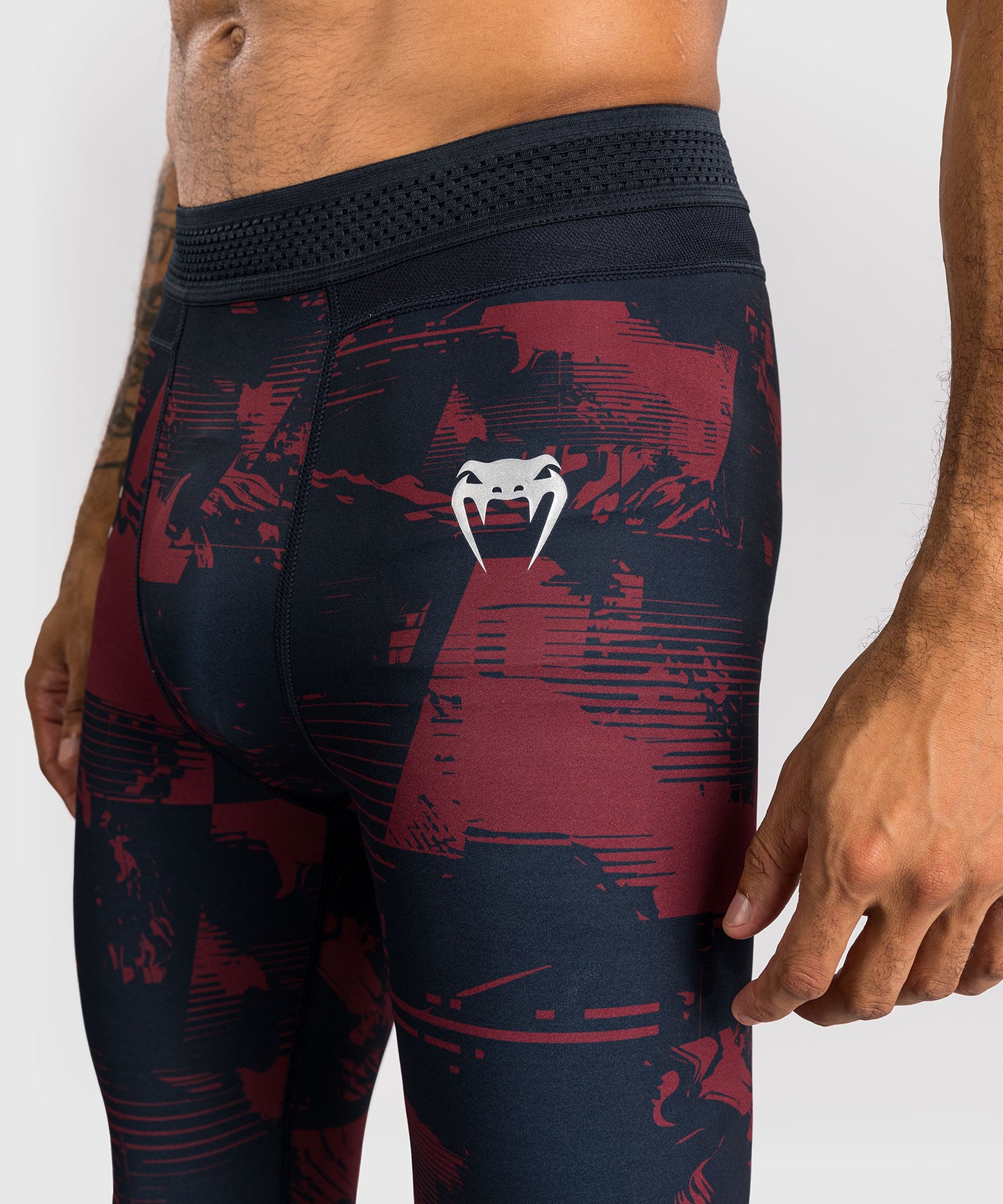 Men’s UFC Zenith by Venum Burgundy Authentic Fight Week Performance Tight