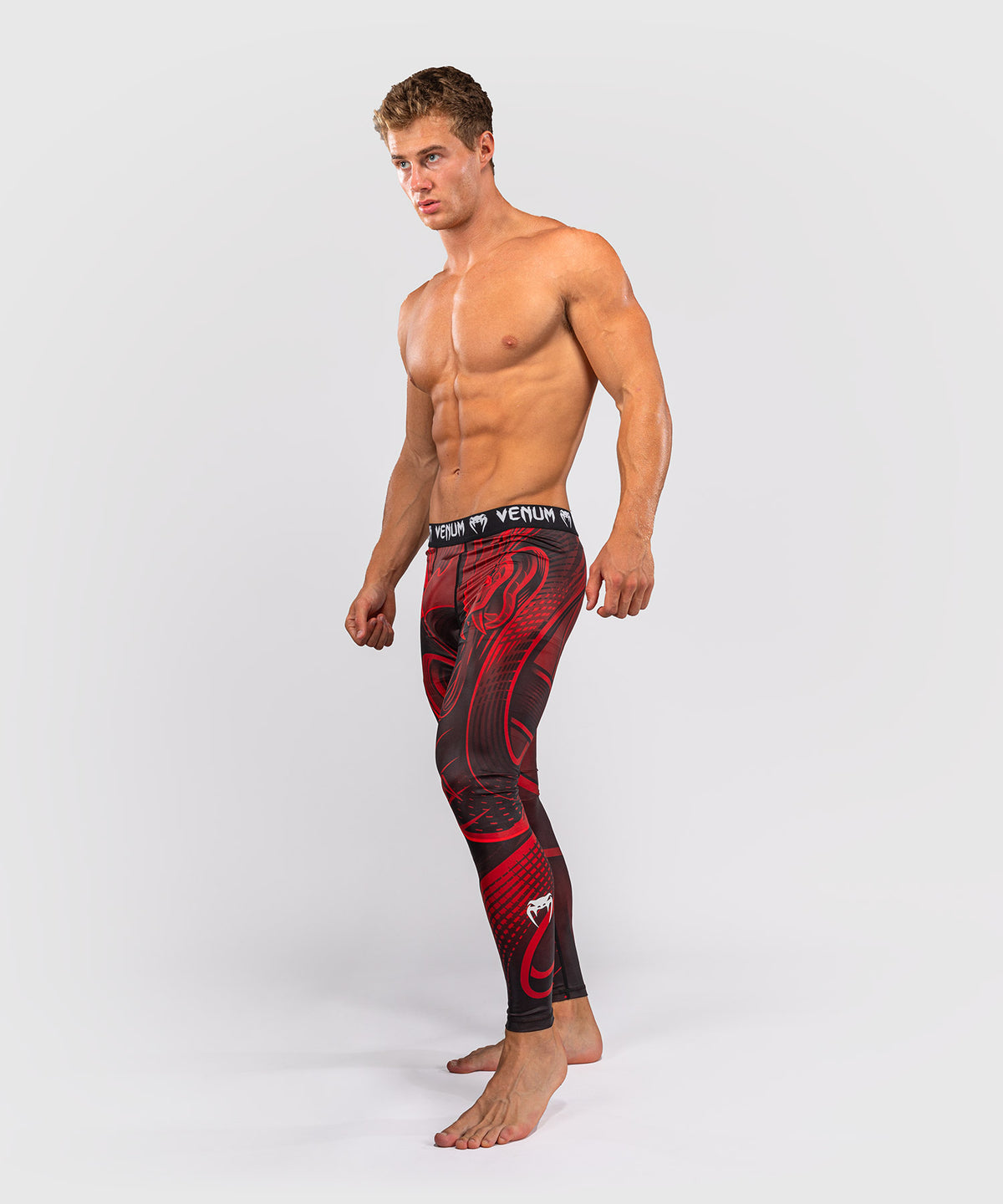 Venum Crimson Viper 2.0 Kompressionsleggings - Schwarz/Rot