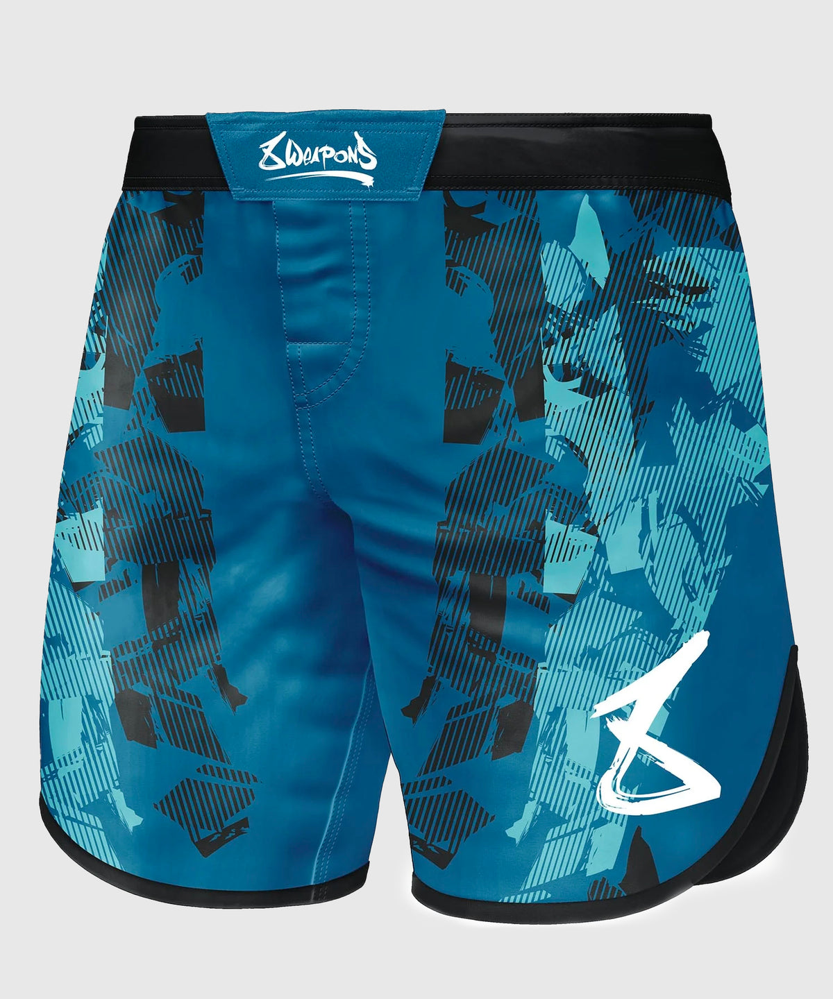 8 Weapons Hit 2.0 Fightshorts - Blau